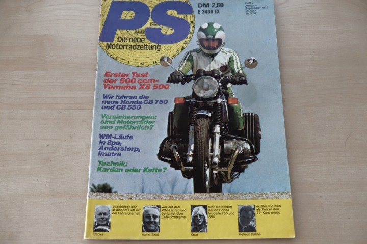 PS Sport Motorrad 08/1975